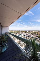 The Show Home Balcony, XY Air Apartments, The Camden Collection
